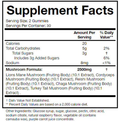 Super Mushroom Complex Gummies