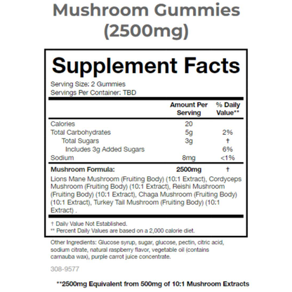 Super Mushroom Complex Gummies